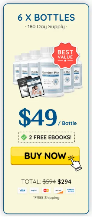 Quietum Plus 6 Bottles